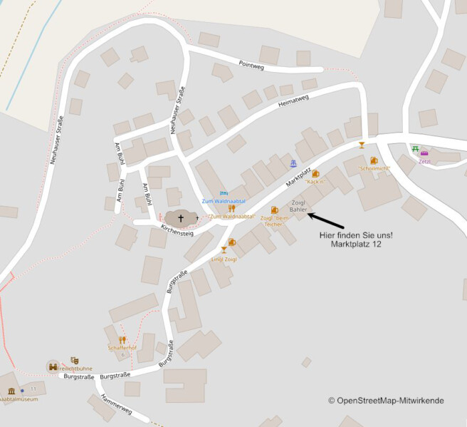 Anfahrt - OpenStreetMap